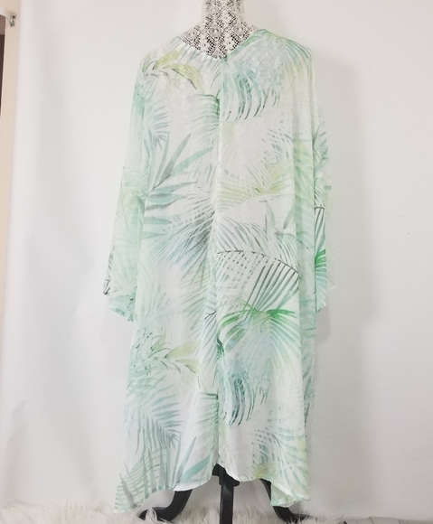 Chiffon kimono beach cover - Picture 5 of 6